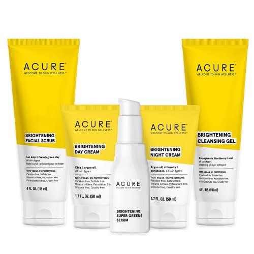 ACURE Brightening Starter Kit | 100% Vegan | For A Brighter Appearance | Incl...