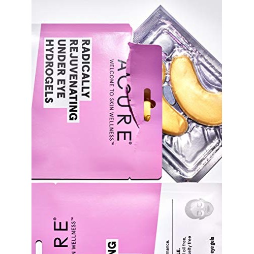 Acure Radically Rejuvenating Under Eye Hydrogel Mask, Provides Anti-Aging Sup...