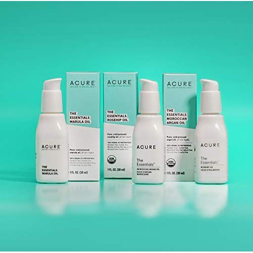 Acure The Essentials Moroccan Argan Oil | 100% Vegan | Versatile - For Any Sk...