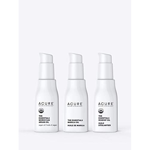 Acure The Essentials Oil Starter Kit - 100% Vegan & For Any Skin & Hair Care ...