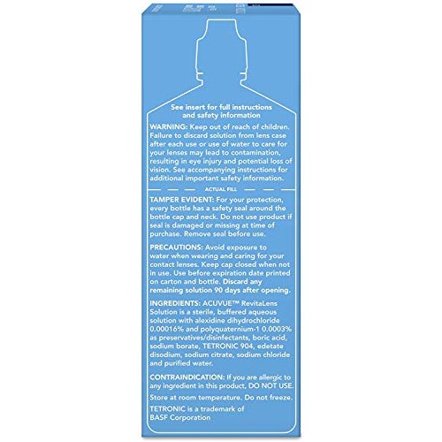 ACUVUE RevitaLens Multi-Purpose Disinfecting Solution 10 oz (Pack of 2)