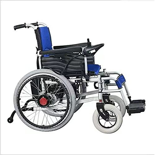 Electric Power Foldable Portable Wheelchair Mobility Aid with Joystick