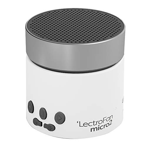 LectroFan Micro2 Guaranteed Non-Looping Sleep Sound Machine and Bluetooth Spe...