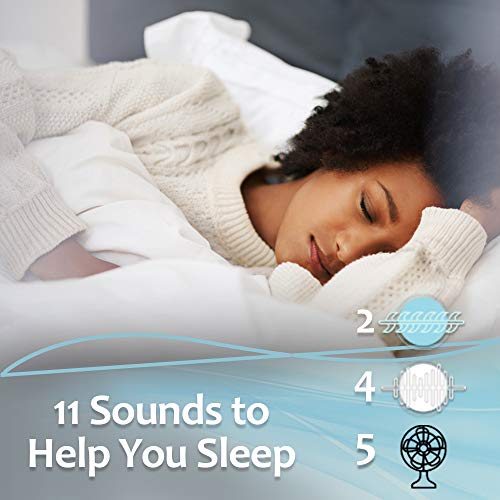 LectroFan Micro2 Guaranteed Non-Looping Sleep Sound Machine and Bluetooth Spe...