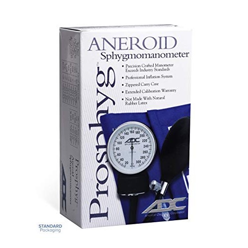 ADC 760-11ABK Prosphyg 760 Pocket Aneroid Sphygmomanometer with Adcuff Nylon ...
