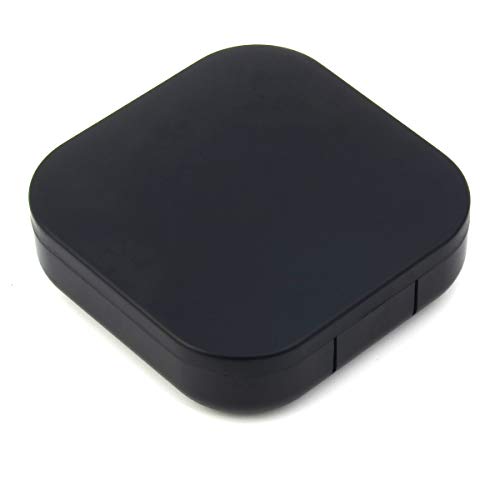 Adecco LLC Portable Contact Lens Case Travel Kit Mirror +bottle + tweezers Co...