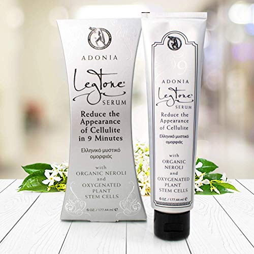 Adonia LegTone Serum - Organic Skin Tightening & Firming Cellulite Wrinkle Cr...