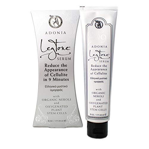 Adonia LegTone Serum - Organic Skin Tightening & Firming Cellulite Wrinkle Cr...