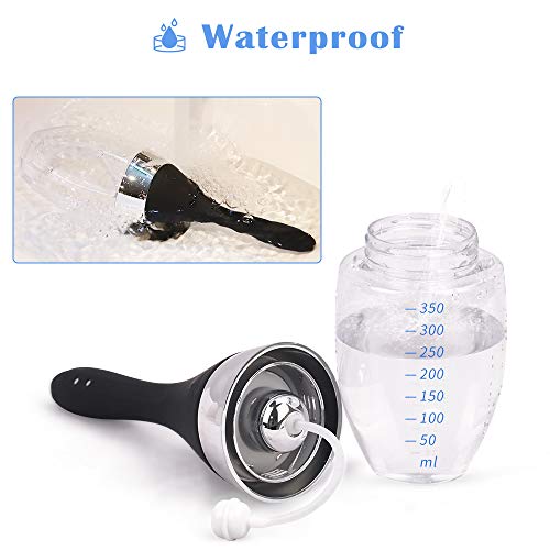 Automatic Enema Bulb with 3 Intensities Modes, Adorime Rechargeable Anti Back...