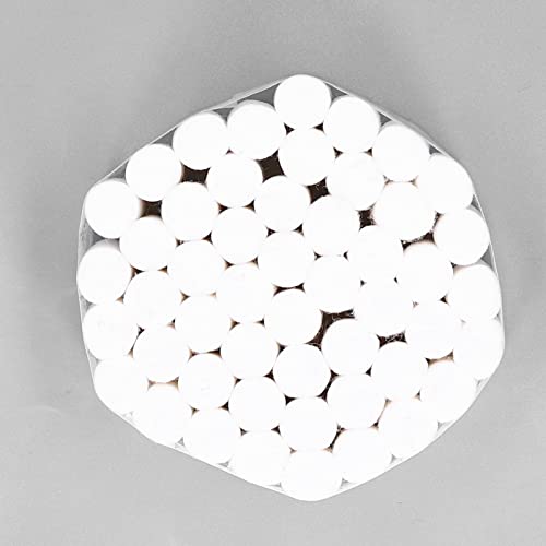 Rolled Cotton Ball, 100 Counts Cotton Gauze Rolls High Absorbent Easy Use for...