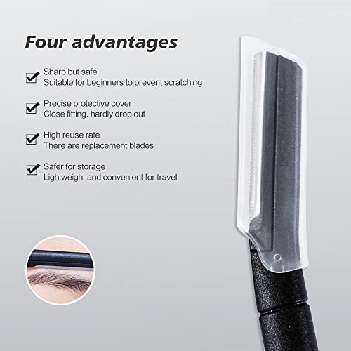 Eyebrow Razor Eyebrow Kit, 5 in 1 Eyebrow Grooming Set, Eyebrow Trimmers Set ...