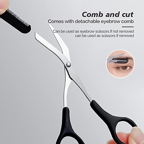 Eyebrow Razor Eyebrow Kit, 5 in 1 Eyebrow Grooming Set, Eyebrow Trimmers Set ...