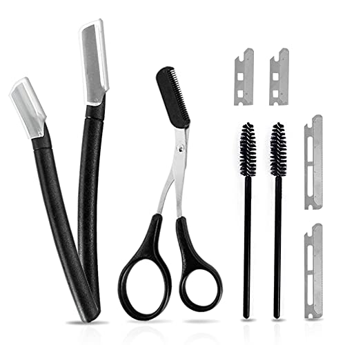 Eyebrow Razor Eyebrow Kit, 5 in 1 Eyebrow Grooming Set, Eyebrow Trimmers Set ...