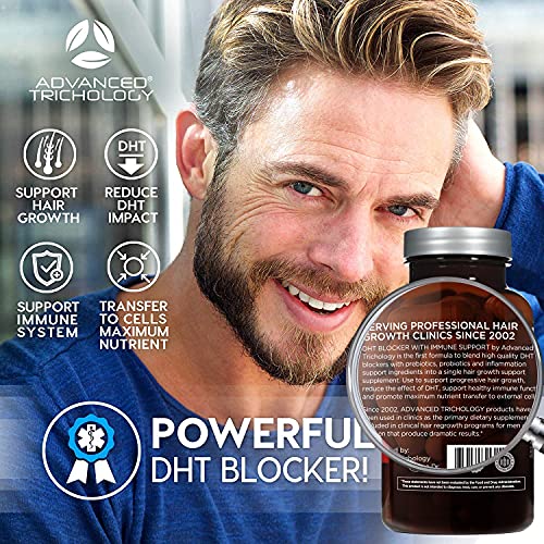 DHT Blocker - Hair Growth Supplement for Genetic Thinning for Men and Women |...