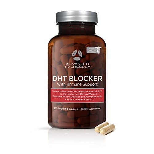 DHT Blocker - Hair Growth Supplement for Genetic Thinning for Men and Women |...