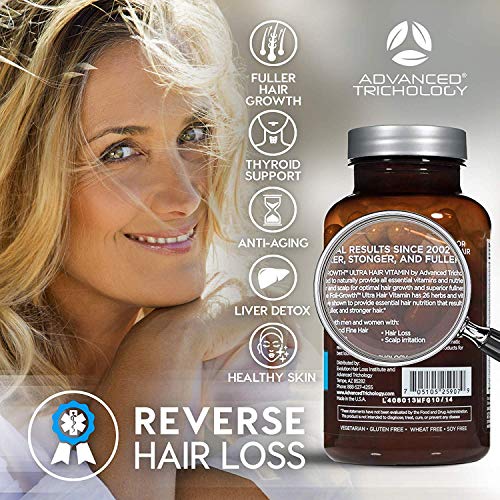 FoliGROWTH™ Hair Growth Supplement for Thicker Fuller Hair | Approved* by the...