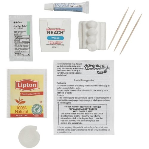 Adventure Medical Kits Dental Medic Travel First Aid Kit for Teeth