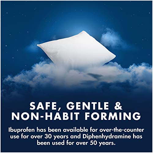 Advil PM Liqui-Gels Pain Reliever and Nighttime Sleep Aid, Pain Medicine with...