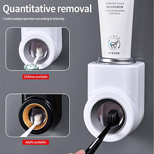 AERFA Toothpaste Dispenser, Automatic Toothpaste Squeezer Dispenser for Kids ...