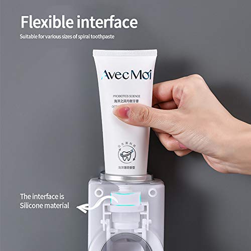 AERFA Toothpaste Dispenser, Automatic Toothpaste Squeezer Dispenser for Kids ...