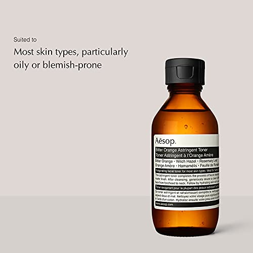 Aesop Bitter Orange Astringent Toner | 3.4 oz | Paraben, Cruelty-free & Vegan