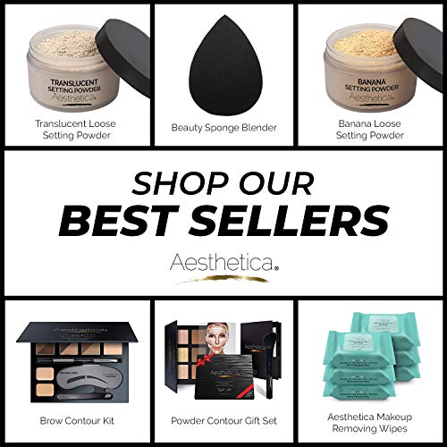 Aesthetica Cosmetics Cream Contour and Highlighting Makeup Kit - Contouring F...