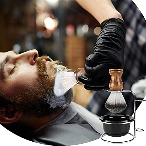 Aethland Mens Shaving Brush Kit, Soft Hair Shaving Brush, Stainless Steel Sha...