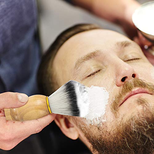 Aethland Mens Shaving Brush Set, Include 100g Shaving Soap, Soft Hair Shaving...