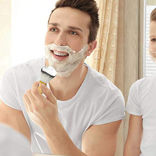 Aethland Mens Shaving Brush Set, Include 100g Shaving Soap, Soft Hair Shaving...