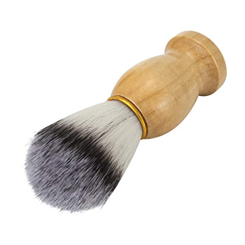 Aethland Mens Shaving Brush Set, Soft Hair Shaving Brush Stand Stainless Stee...