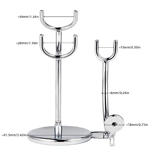 Aethland Shaving Brush Set with Black Solid Wood Handle, Shaving Kit for Men ...