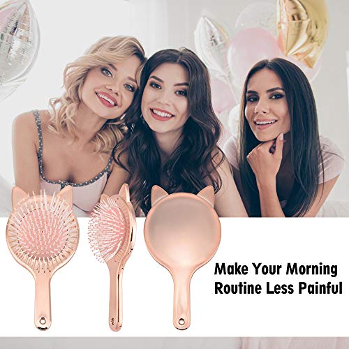 Aethland Toddler Hair Brush and Comb Set, Kids Hair Brush｜1pc Detangling Bru...