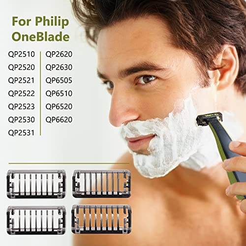 Guide Comb 1/2/3/5mm for Philips Norelco OneBlade Body Skin Hair Guards for O...