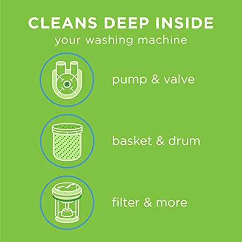 Affresh Washing Machine Cleaner, Cleans Front Load and Top Load Washers, Incl...