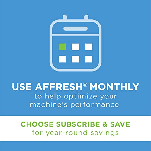Affresh Washing Machine Cleaner, Cleans Front Load and Top Load Washers, Incl...