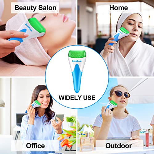 2 Pack Ice Rollers for Face, Eyes and Whole Body Relief, Face Roller Skin Car...