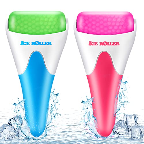 2 Pack Ice Rollers for Face, Eyes and Whole Body Relief, Face Roller Skin Car...