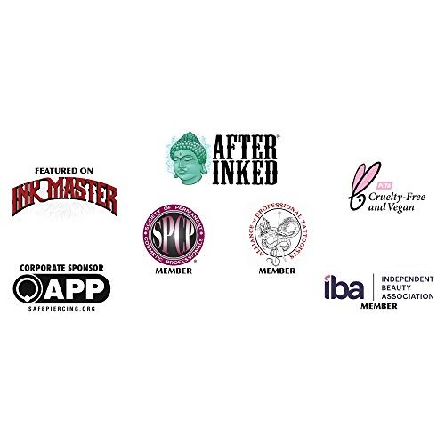 After Inked Tattoo & Piercing Aftercare Foam Cleanser Soap Wash 1.7oz (1-Pack)