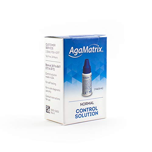 AgaMatrix Wavesense Normal Control Solution, 1 Vial (6 Ml)