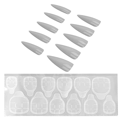 10pcs Professional Nail Tips, Wearable Artificial False Nails Manicure Tool f...