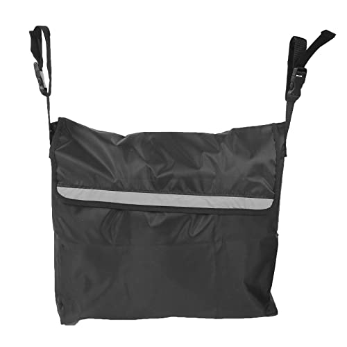 Wheelchair Storage Bag, Large Capacity Oxford Cloth Wheel chair Side Organize...