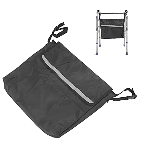 Wheelchair Storage Bag, Large Capacity Oxford Cloth Wheel chair Side Organize...