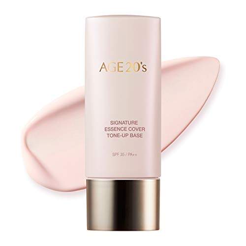 AEKYUNG AGE 20's Brightening Pink Tone Up Base, 71% Hydrating Essence SPF35 P...