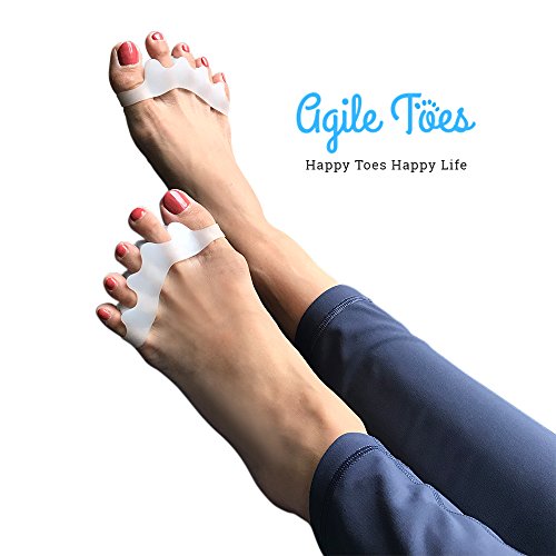 Agile Toes: Toe Separator Toe Spreader Toe Spacer Toe Divider for Therapeutic...