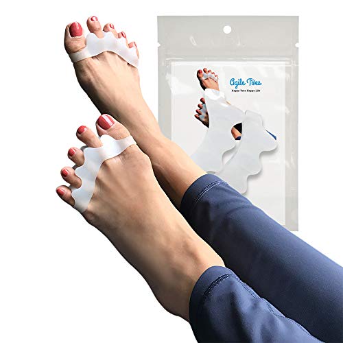 Agile Toes: Toe Separator Toe Spreader Toe Spacer Toe Divider for Therapeutic...