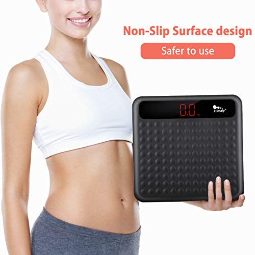 Digital Body Weight Bathroom Scale, High Precision Measurements Scales with L...