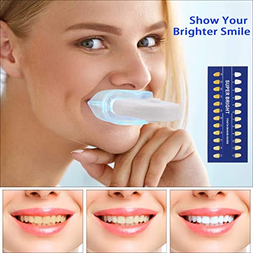 Agoal Teeth Whitening, Teeth Whitening Kit with LED Light, Non-Sensitive Teet...
