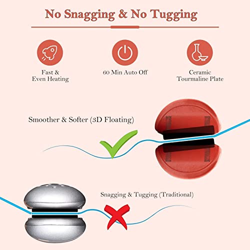 Professional Hair Straightener Tourmaline Ceramic Ionic Flat Iron for Healthy...