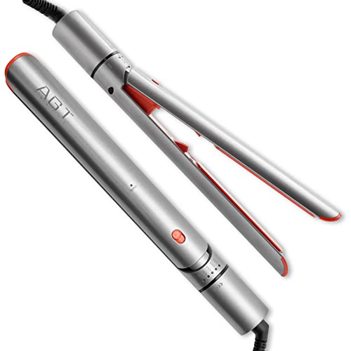 Professional Hair Straightener Tourmaline Ceramic Ionic Flat Iron for Healthy...