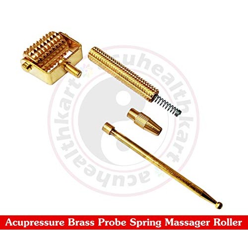 AHCS ACUPRESSURE HEALTH CARE SYSTEMS Diagnostic Auricular Ear Roller Spring J...